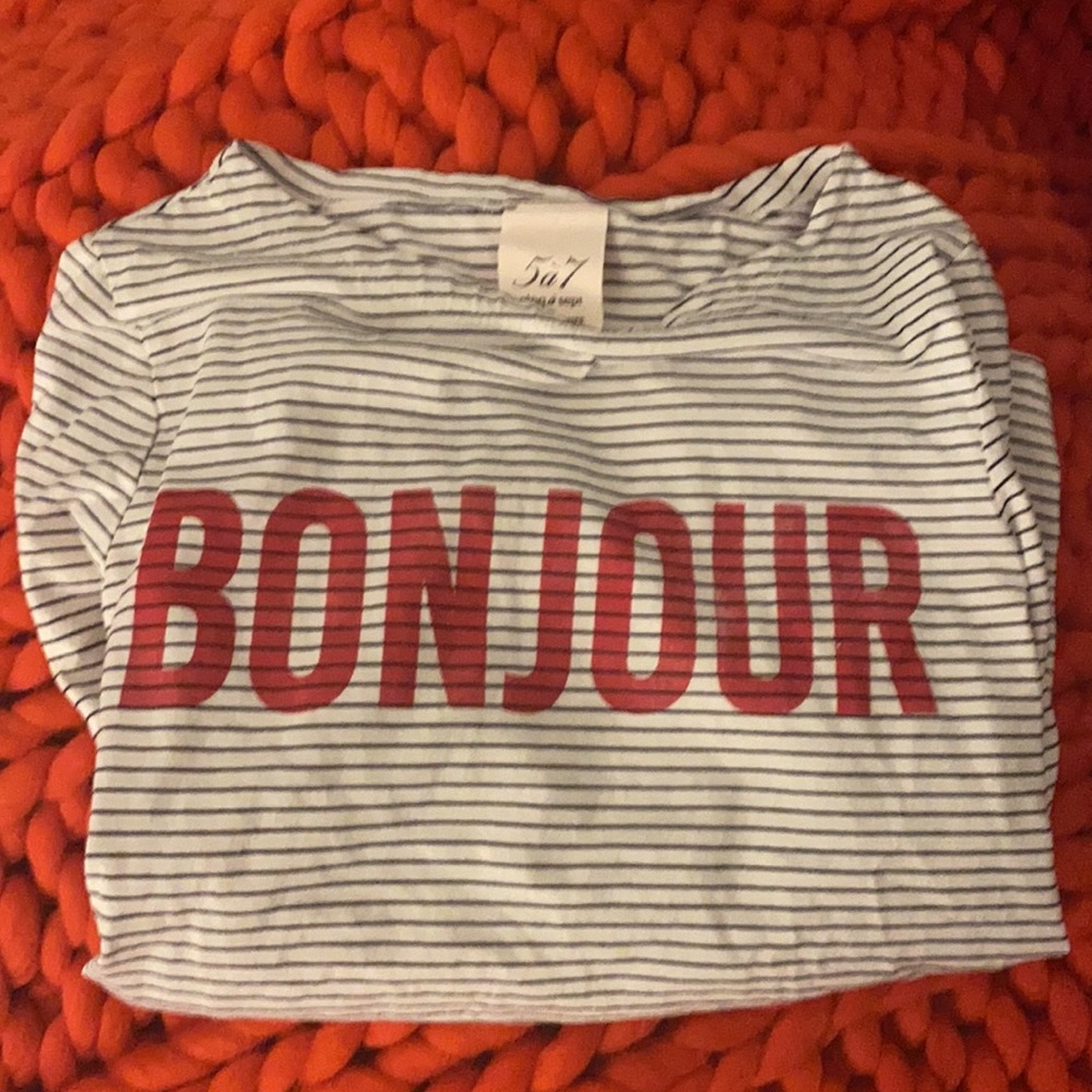 Cinq à sept shirt